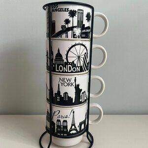 Signature Housewares Stackable Muds 4-Pieces